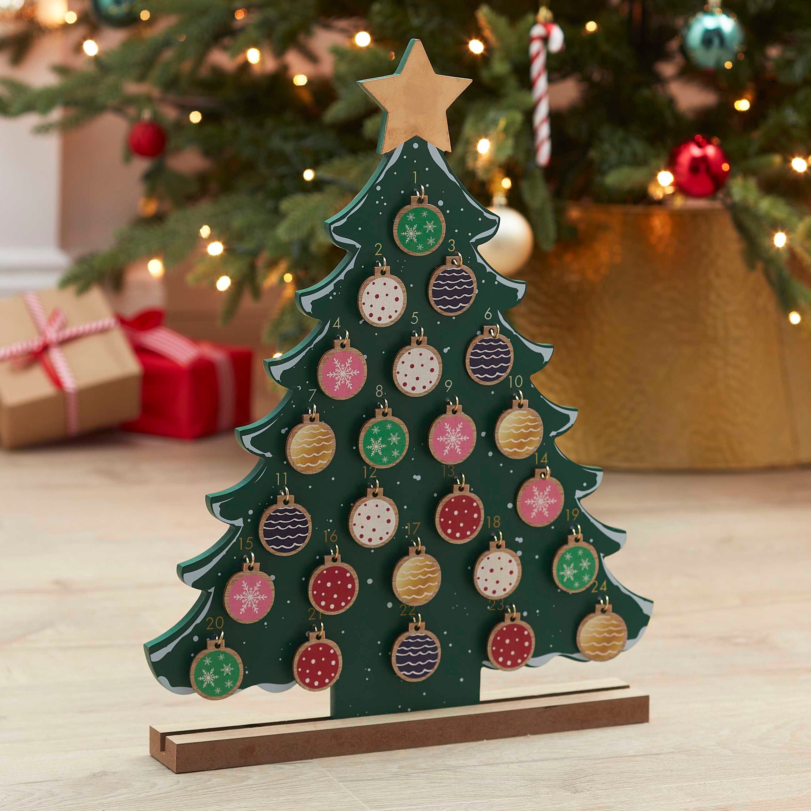 Wooden Christmas Tree Advent Calendar 46cm H X 36cm W X - Etsy Wooden Christmas Tree Advent Calendar 46cm H X 36cm W X - Etsy
