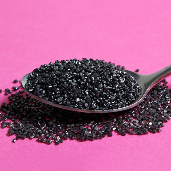 Black Sanding Sugar