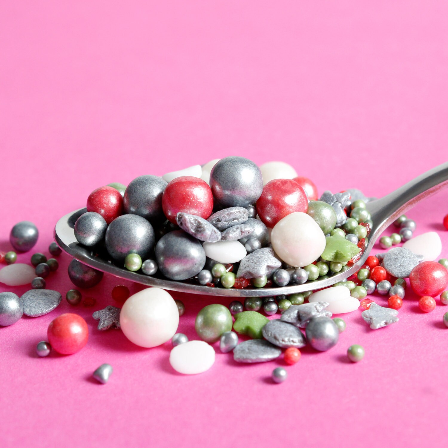 Baubles and Wishes Christmas Sprinkles Cake Sprinkle Suitable Etsy