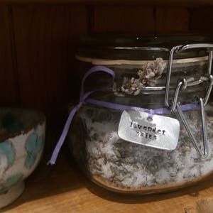 Set of Kilner / Mason Jar Labels/tags, Personalised, Handstamped ...