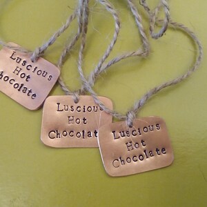 Set of Kilner / Mason Jar Labels/tags, Personalised, Handstamped ...