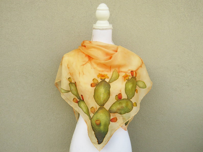 Sciarpa Quadrata 100% Seta 26" Donna Fazzoletto Avvolgente - Foto 7