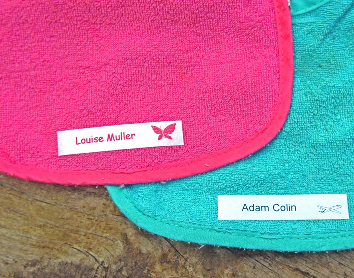 Printed Iron on Satin Labels/hobby & Craft Labels/ Soft Touch Etsy UK