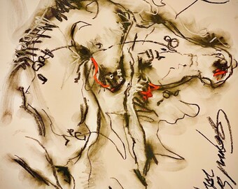 The untamed horses