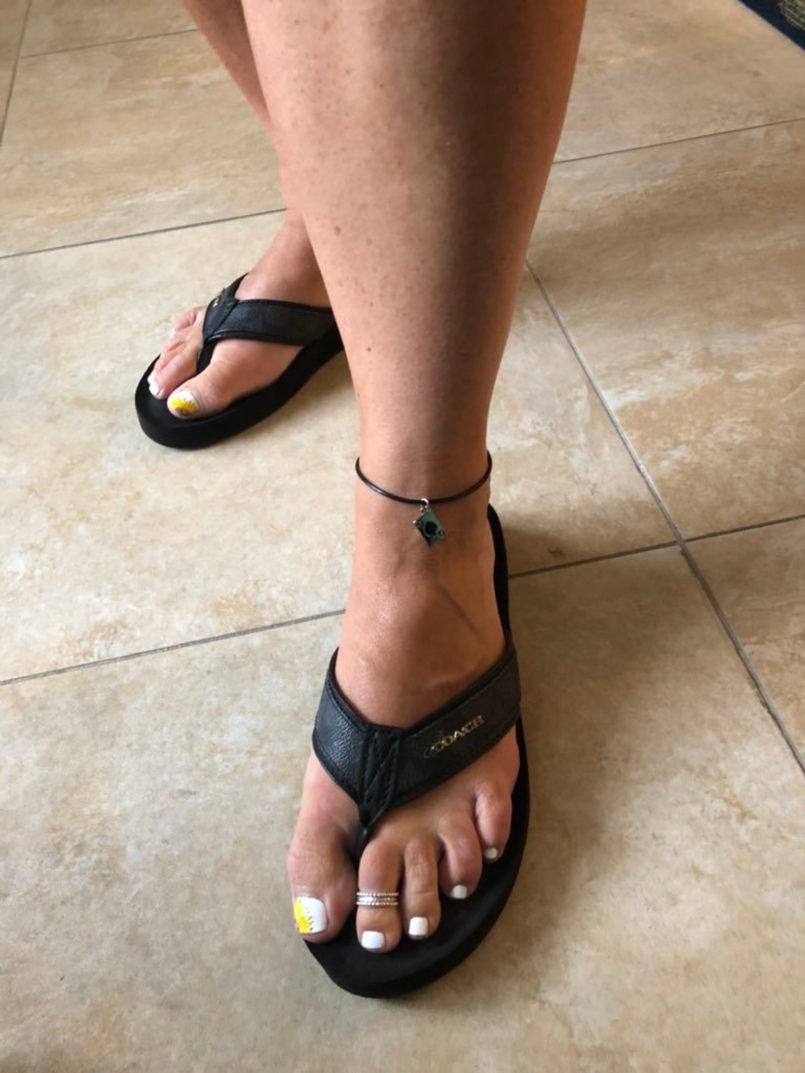 Queen of Spades Anklet Etsy