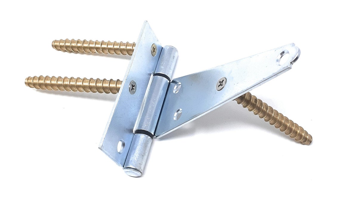 4 Pack 3 Inch ZZem ScrewDoor Security Hardware Stripped Hinge Etsy