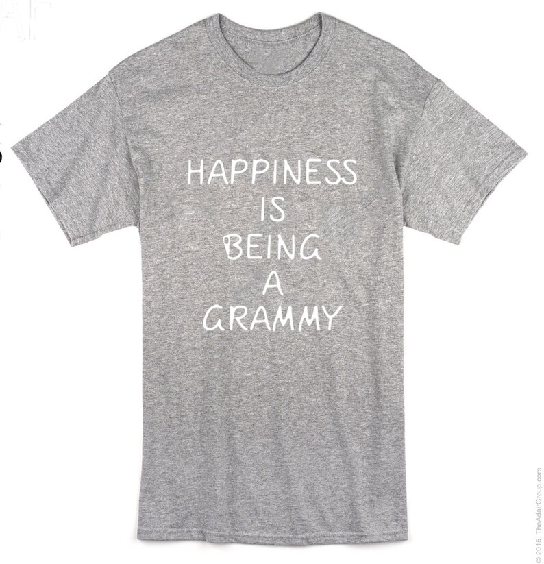 Aesthetic Clothing Happiness Is Being A Grammy Shirt Etsy