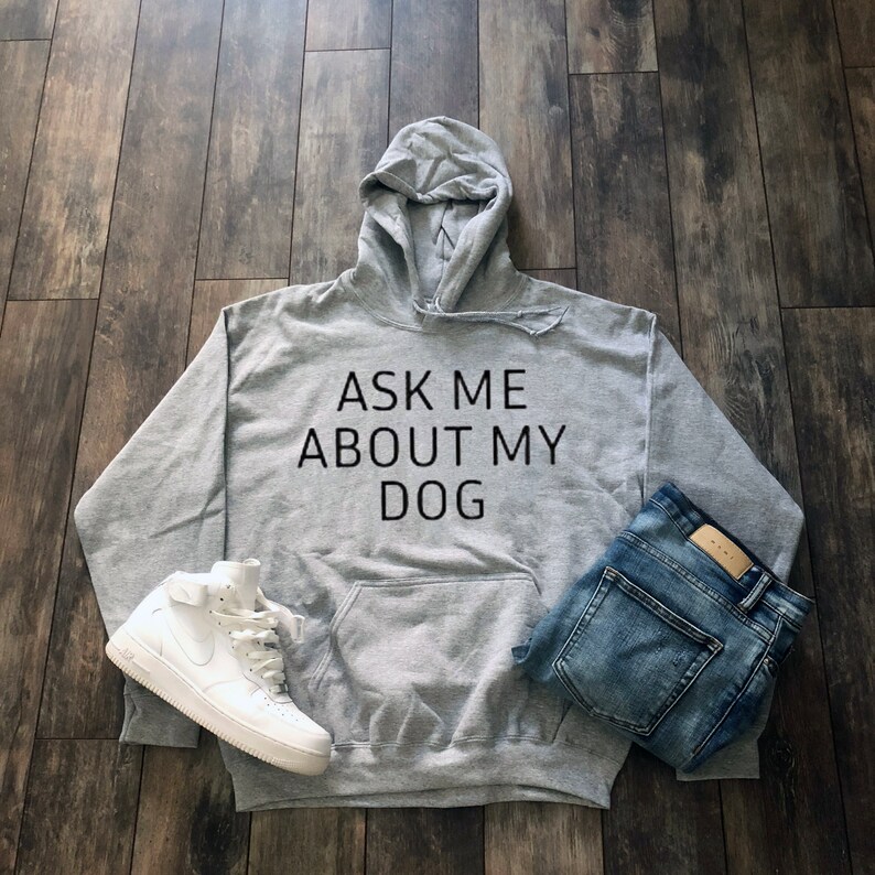 Mi Ha Chiesto Di Mio Cane Hoodie Tumblr Estetico Abbigliamento Etsy