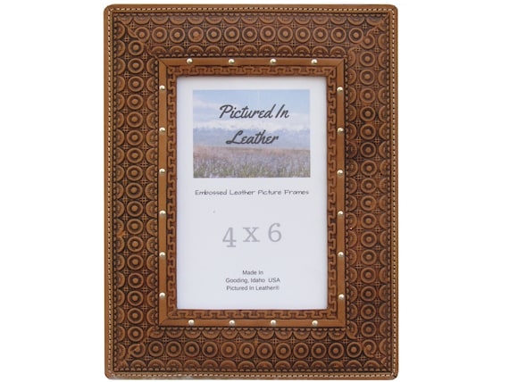 4x6 Leather photo frame, 4x6 leather picture frame for mom, 3rd leather anniversary gift, birthday gifts for mom, leather gifts for her, him