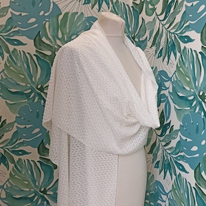 ivory bridal shawl