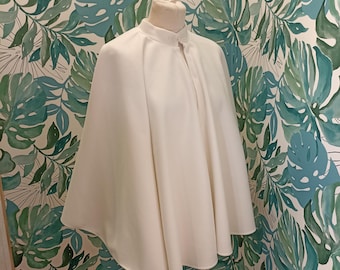 ivory bridal cape