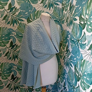 stole, shawl, white silk stole, wedding shawl, white silk shawl, wedding stole, bohemian stole,