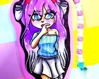 anime bookmarks etsy