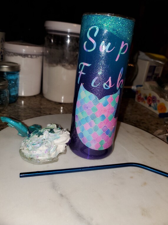 Handmade Tumbler W/ Topper Etsy