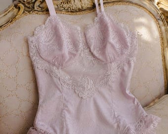 Purple Satin Bodysuit, Handmade Natural Lingerie, Bridal Luxury Wear, More Colors Bodysuits