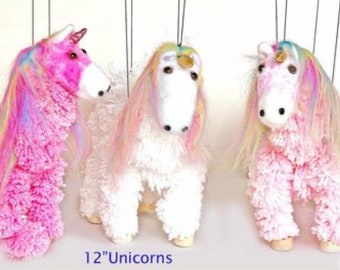 Unicorn marionette