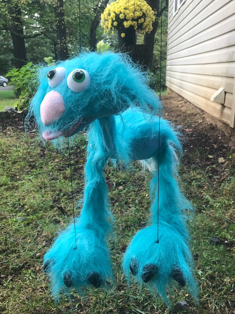 Plushfunky Walking Dog Puppets Etsy