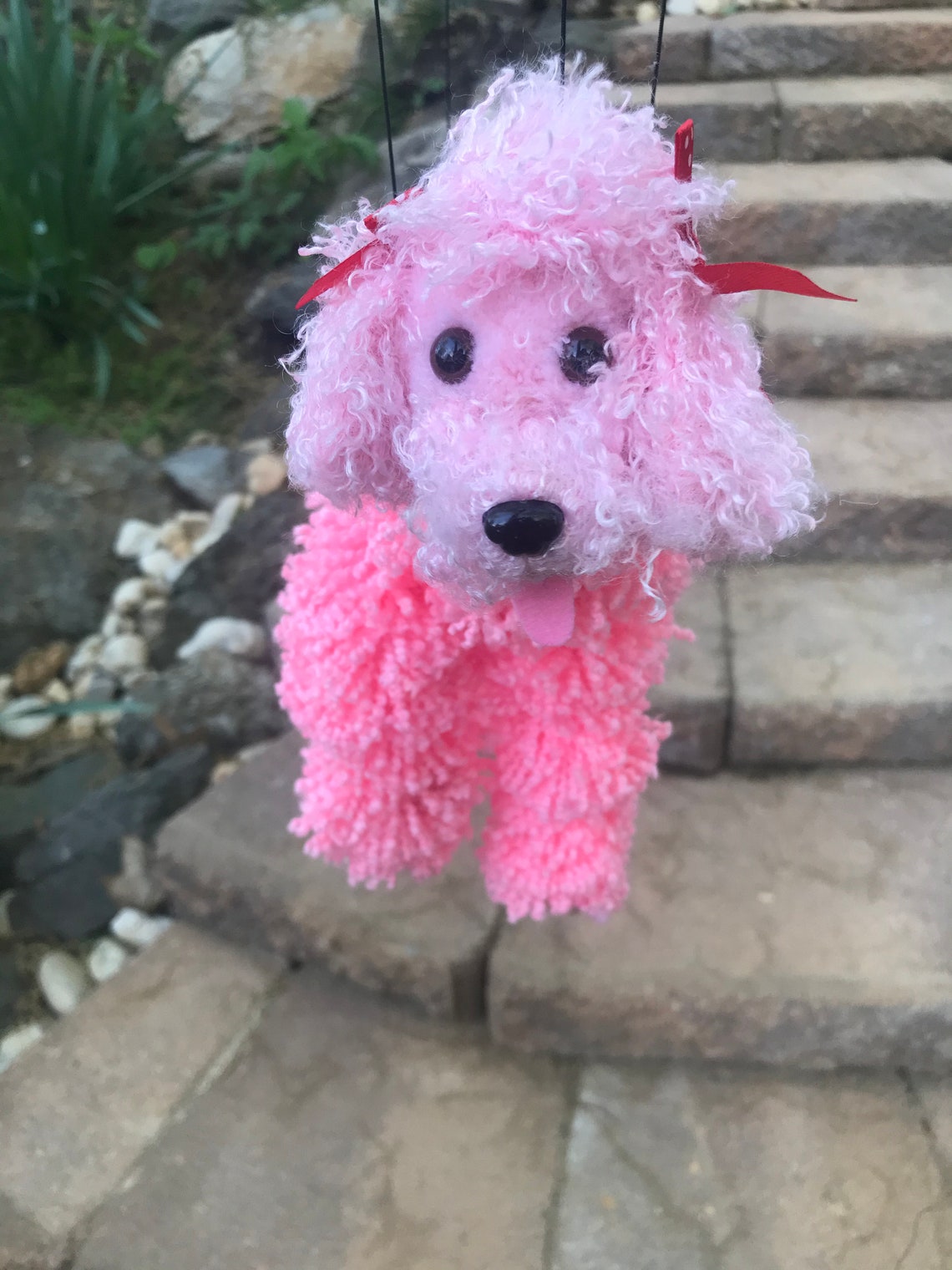 TOY Poodle Dog puppets marionette | Etsy