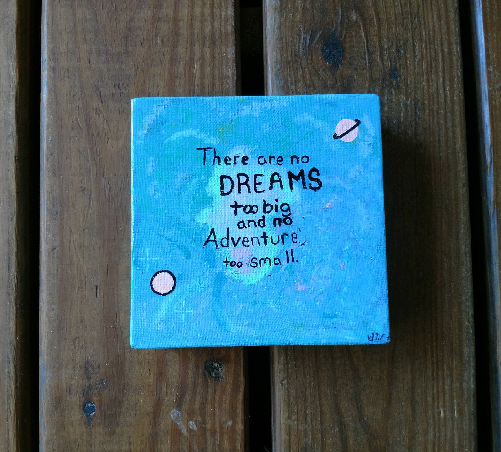 Space Home Decor, Space Wall Decor, Space Painting, Space Art, Blue