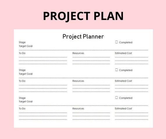 Milestone Chart Project Management