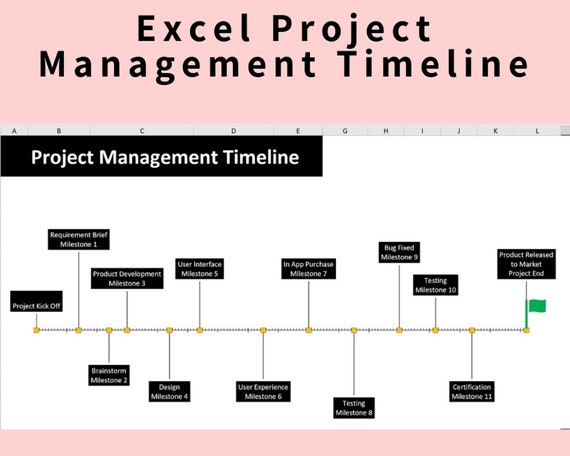 Project Timeline Chart Template Excel
