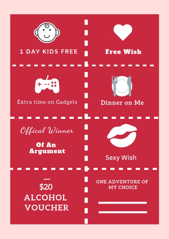 love coupons for him printable love vouchers for him and her anniversary gift love tokens voucher diy valentine gift for him free printable love coupons for him
