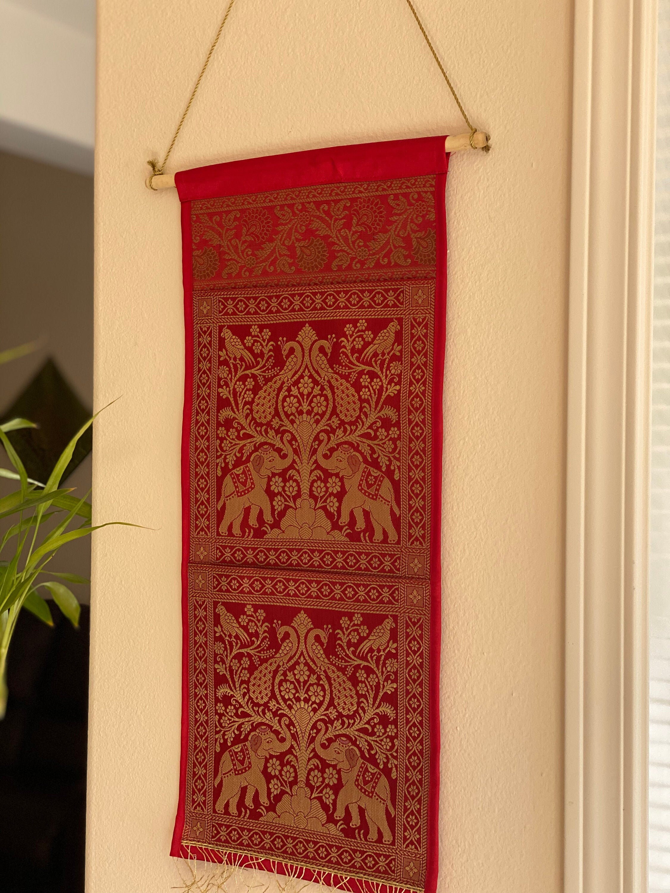 Silk Tapestry Wall Hanging