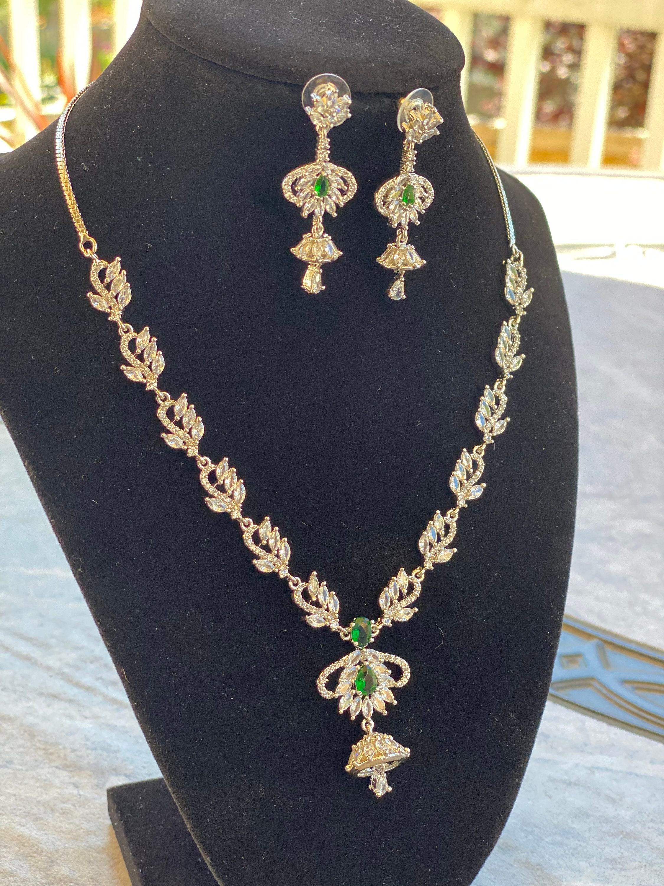 Joyeria Para Dama LOLIAS Juego De Joyas De Novia De Cristal Para