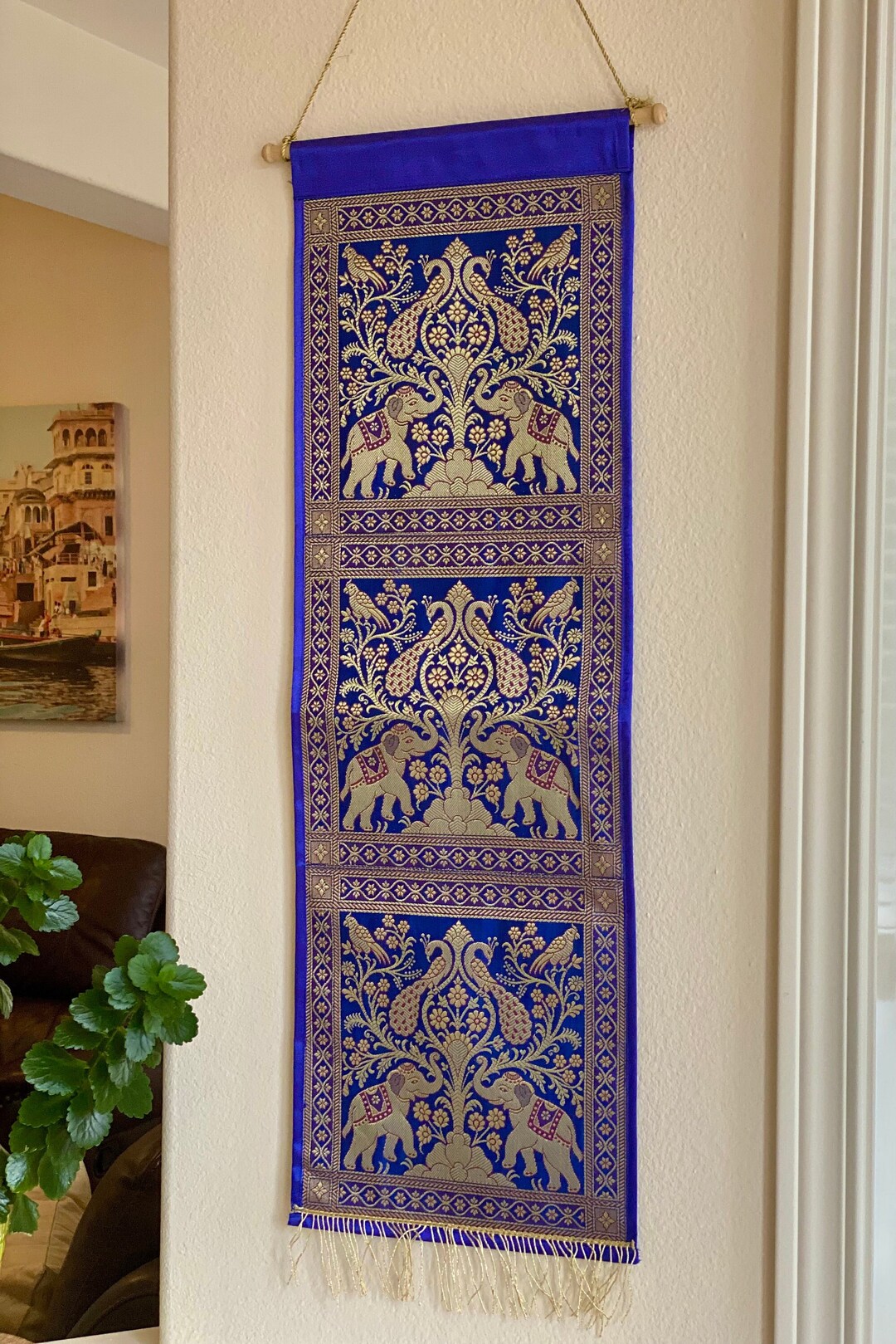 Silk Tapestry Wall Hanging