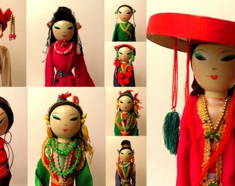 vietnamese dolls antique