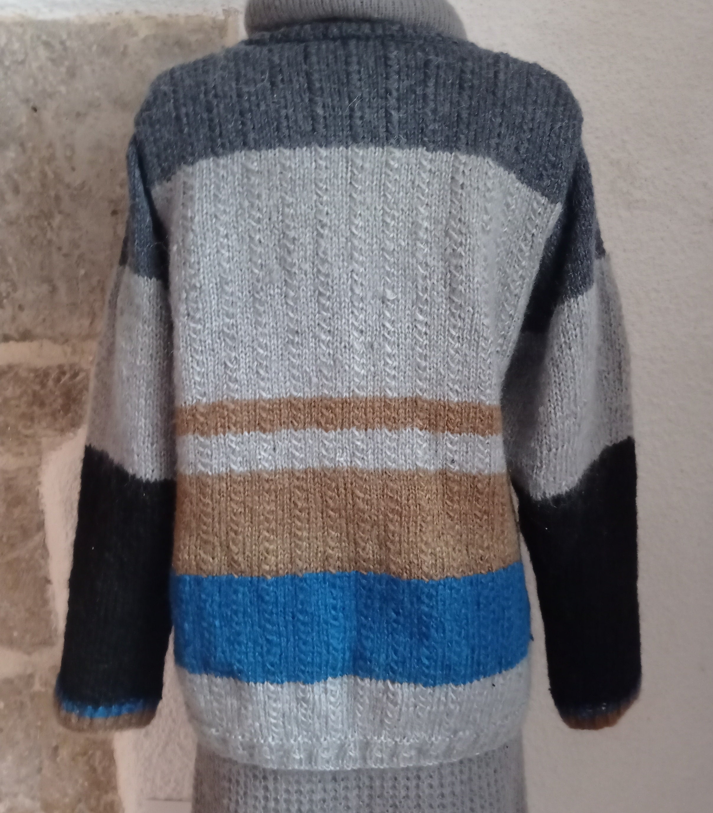France antique gilet original stitch トップス