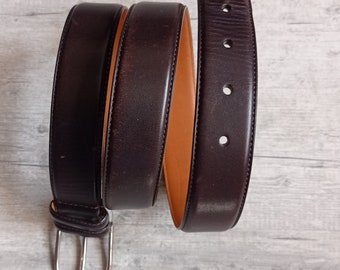 Ceinture ralph lauren outlet homme marron