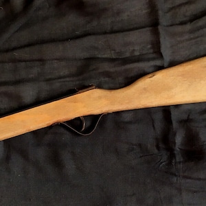 Escopeta de juguete de madera, hecha a mano en los EE. UU. -  México