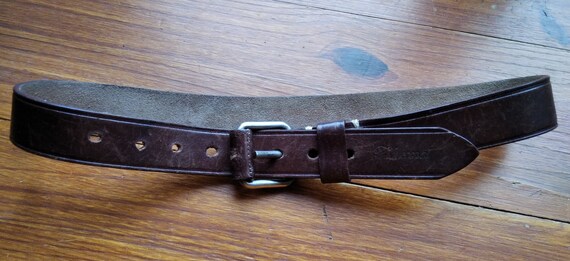 Old Bull Leather Belt