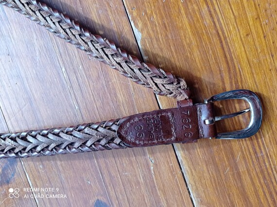 Fouet à taureau en cuir vintage, fouet tressé, 16 pieds de long, outil de bétail, ranch, cow-boy, fouet de taureau robuste - Canada