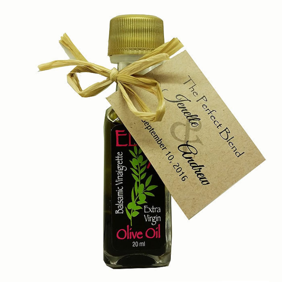 Wedding Favors Olive Oil and Balsamic, the Perfect Blend Etsy