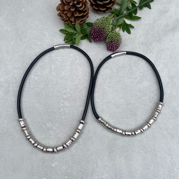 Aroncent Girocollo per donna ragazza, collana a cuore sexy punk regalo per compleanno Natale Capodanno