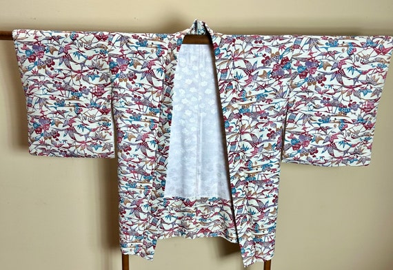 Vintage Japanese Haori Kimono - image 2