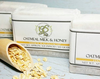 Oatmeal soap,Handcrafted bar soap, Oat soap, Vegan soap, Gift soap, Natural Soap, Handcrafted soap