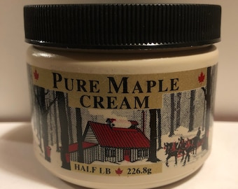 Half Pound Pure Vermont Maple Cream