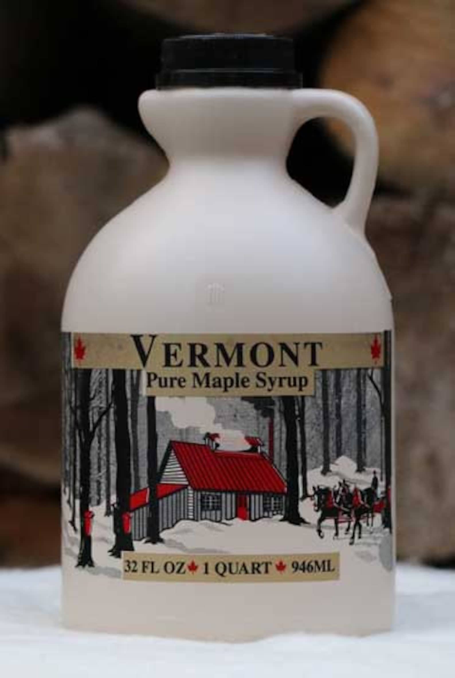 1 Quart Organic Pure Vermont Maple Syrup Made in Vermont USA Etsy