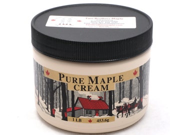One Pound Pure Vermont Maple Cream