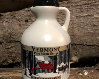 12 Pints Organic Pure Vermont Maple Syrup
