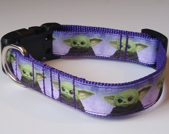 Adjustable star war dog collar