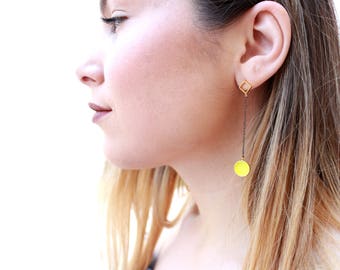 Lemon earrings