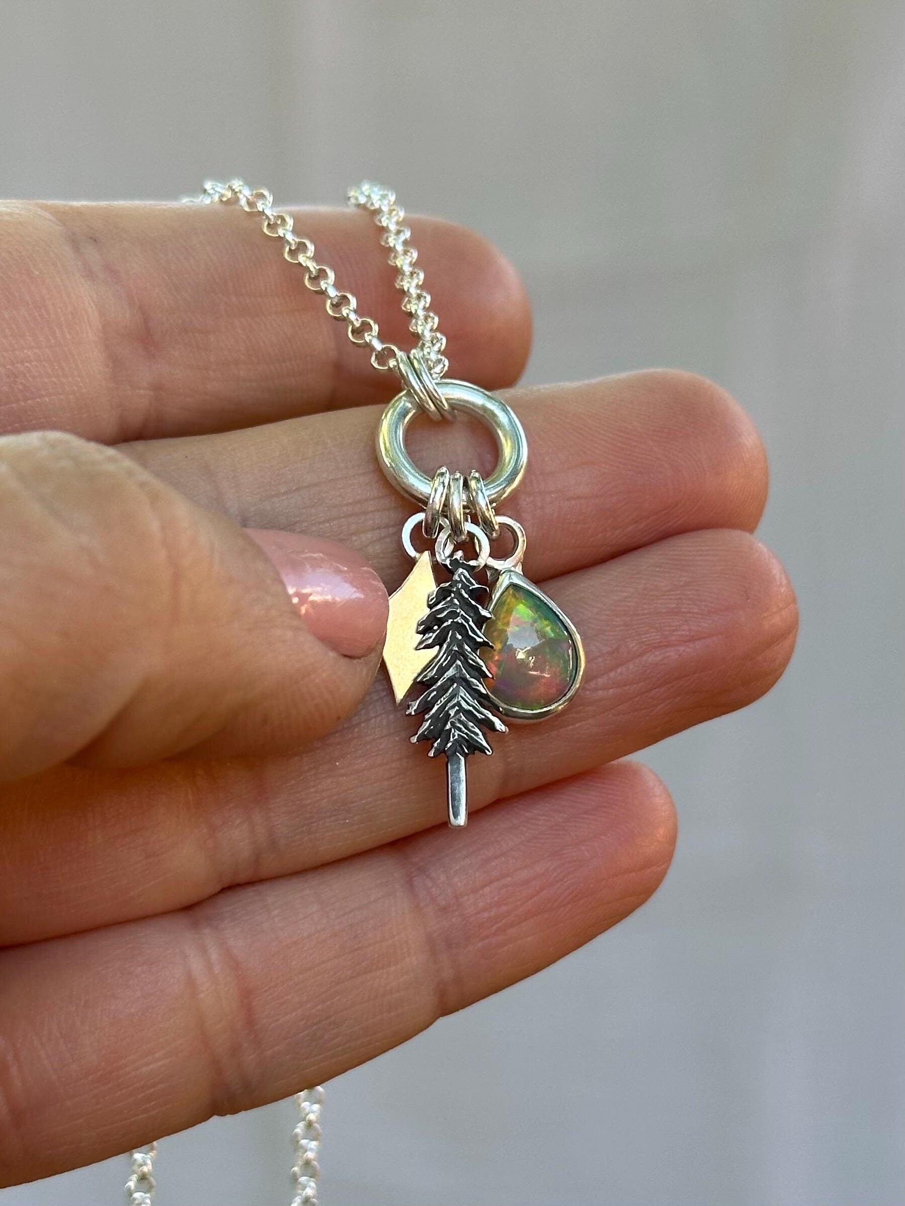 The aurora borealis necklace deals