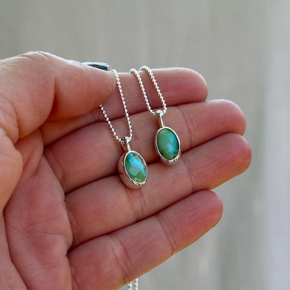 Petite Turquoise Pendant
