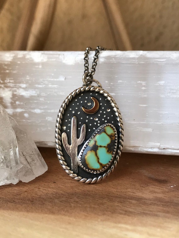 Midnight Desert Pendant