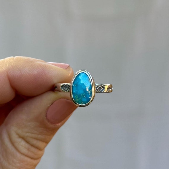Turquoise Solitaire Ring