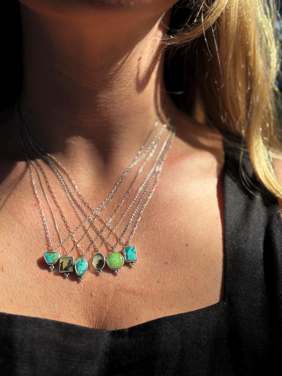 Petite Gemstone Necklaces